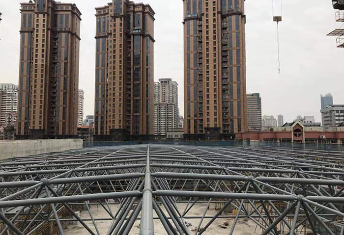 临沂螺栓球网架结构
